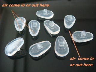 air active silicone nose pads